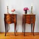 Pair of Louis XV style bedside tables