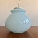 Suspension opaline bleu ciel