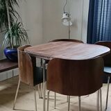 Vintage Ikea “Fusion” wooden table and chairs