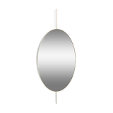 Vintage oval mirror from the 1960s