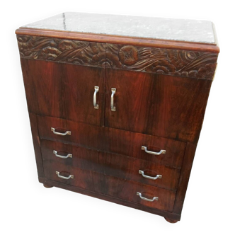 Art deco chest of drawers