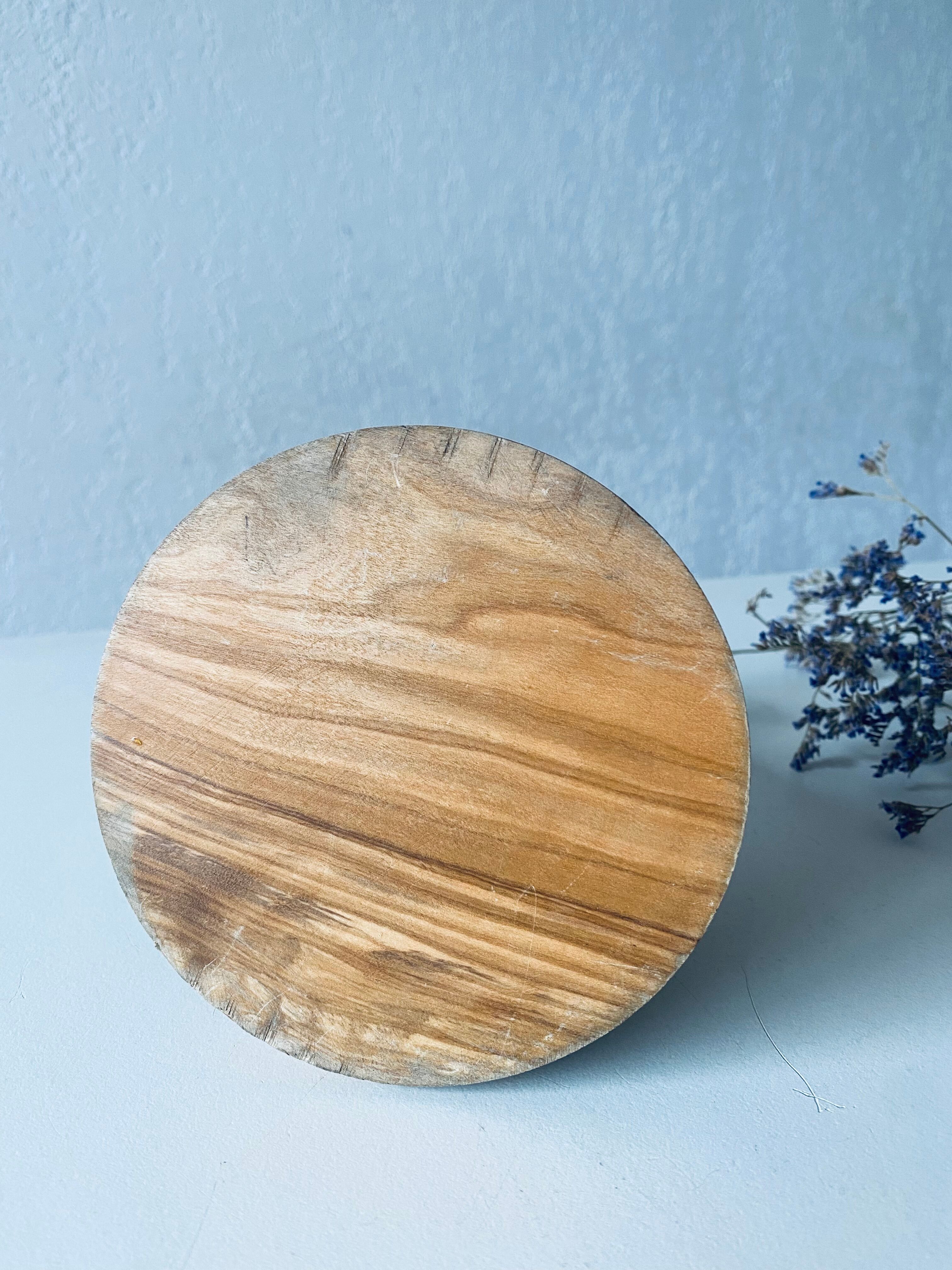 Bougeoir ancien en bois