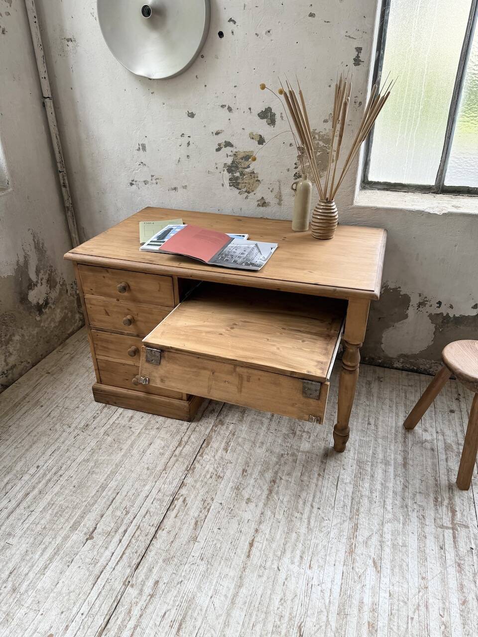 1960 pine desk