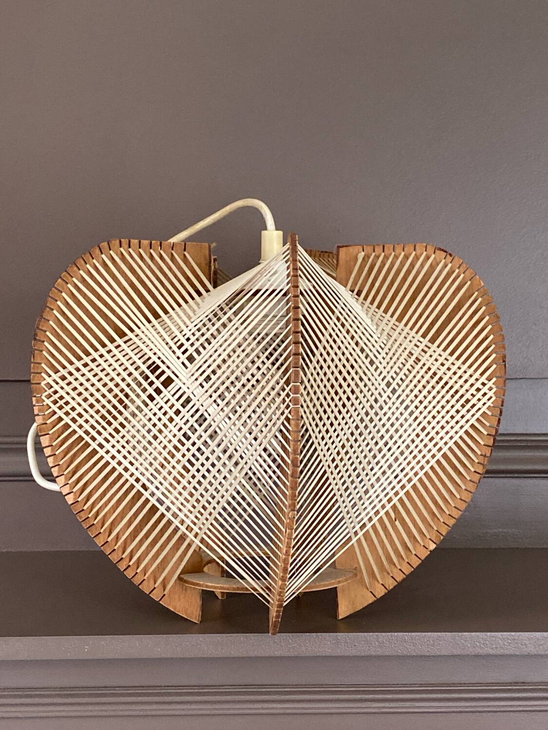 Vintage Scandinavian pendant light