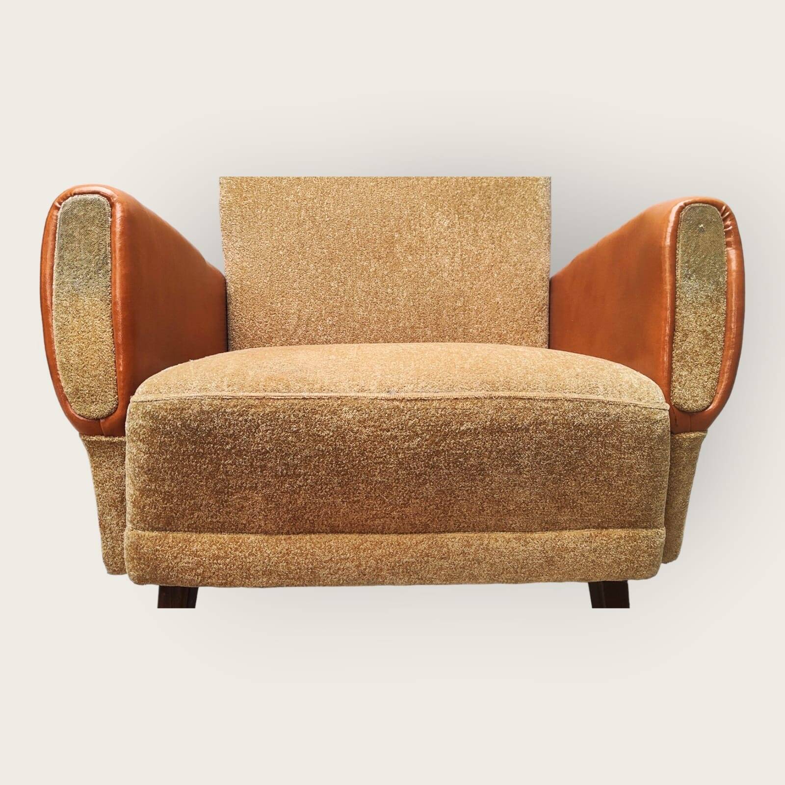 Twee mid century fauteuils