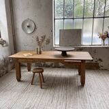XL Butcher's Oak and Beech Farmhouse Table