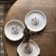 Set of 3 vintage plates, "Indian Tree" pattern by Digoin