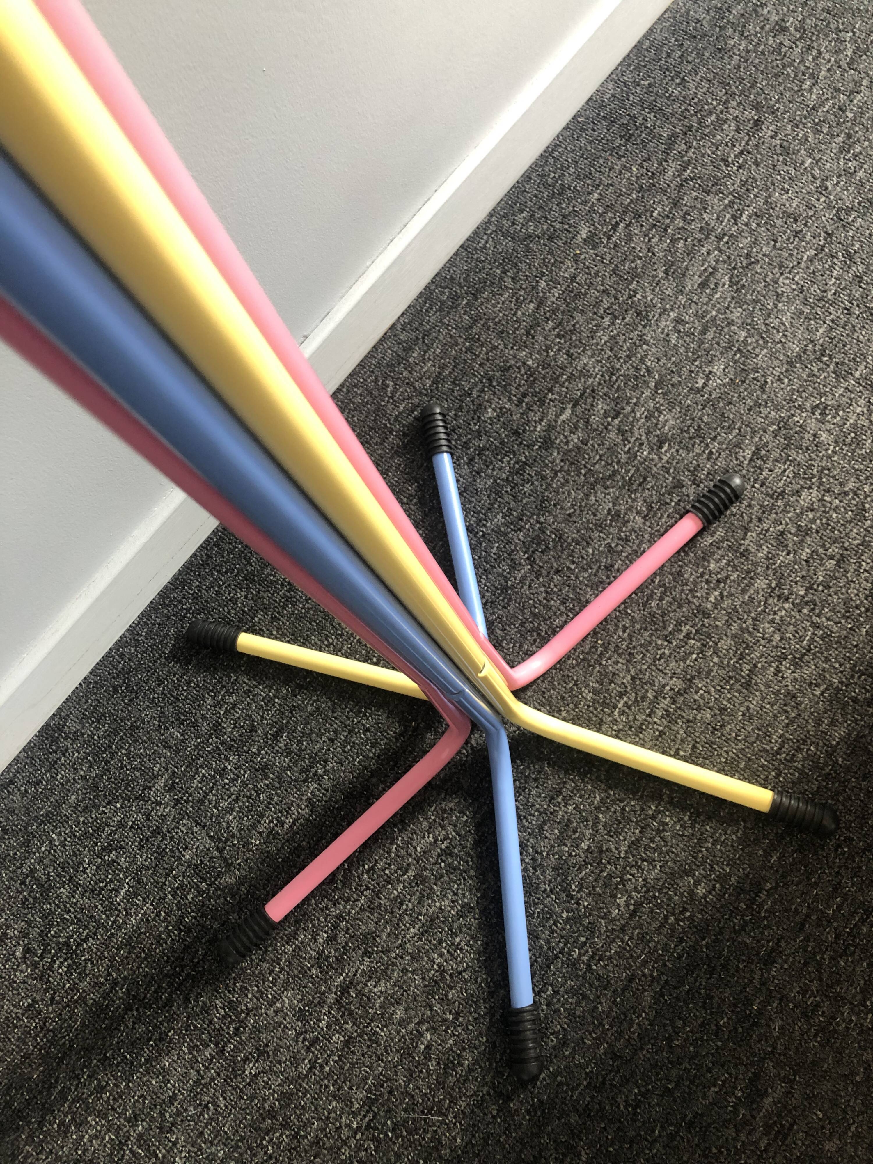Vintage Ikea Rigg coat rack, 1987