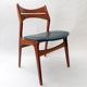 Paire de chaises danoises modele 310 d'Erik Buck, 1960