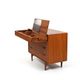 Vanity dresser in teak by Ib Kofod-Larsen 1960s
