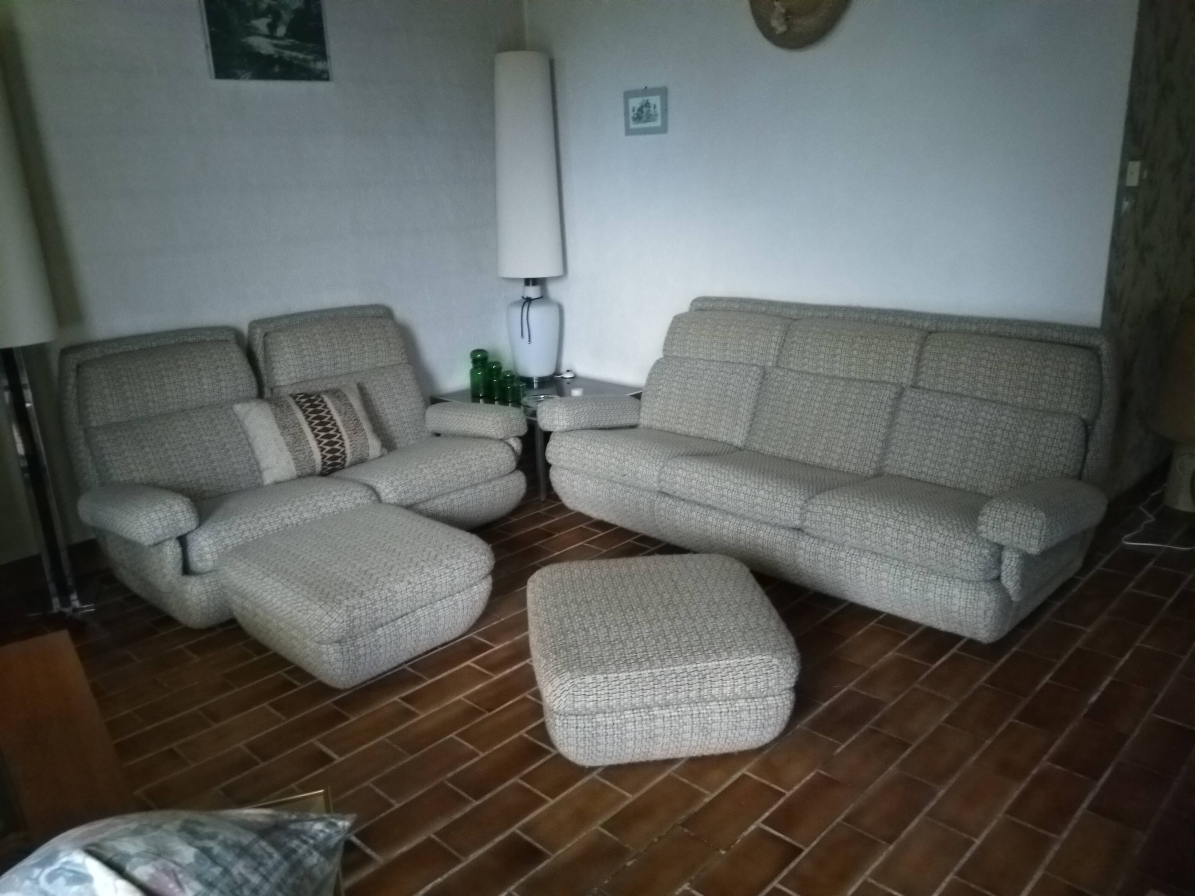 Jean Prévost 'Space Age' 4-piece living room