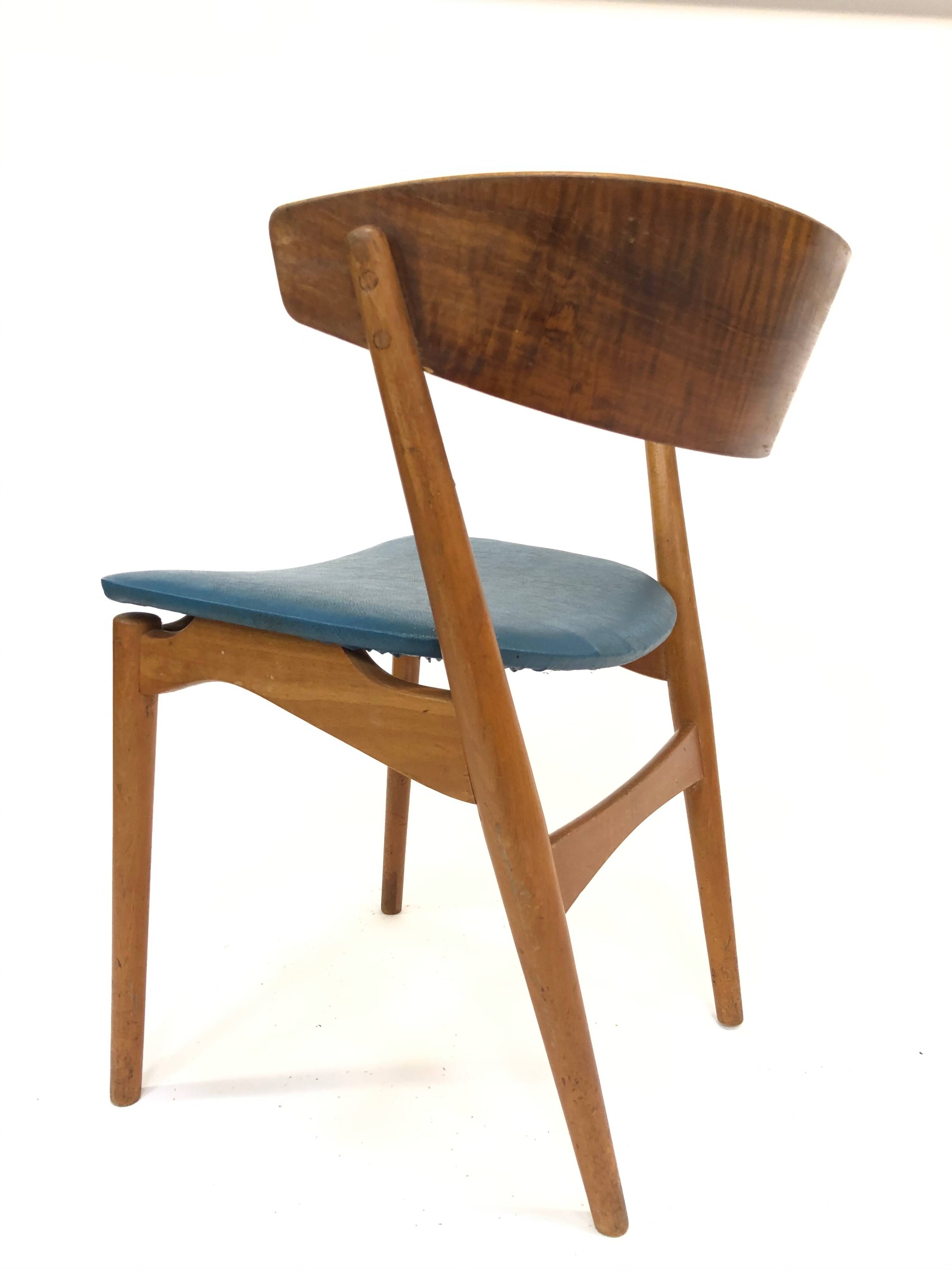 Vintage chair Helge Sibast Model No. 7 teak