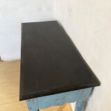 Scalloped console table