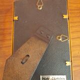 Old golden photo frame