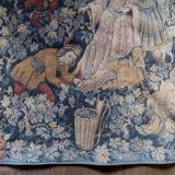 Vintage French tapestry wall hanging by Marc Waymel, 91cm x 117cm, 1960s