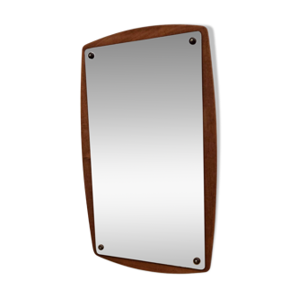 Second-hand teak mirror