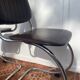 Chaises traineau cantilever chrome et skai années 70
