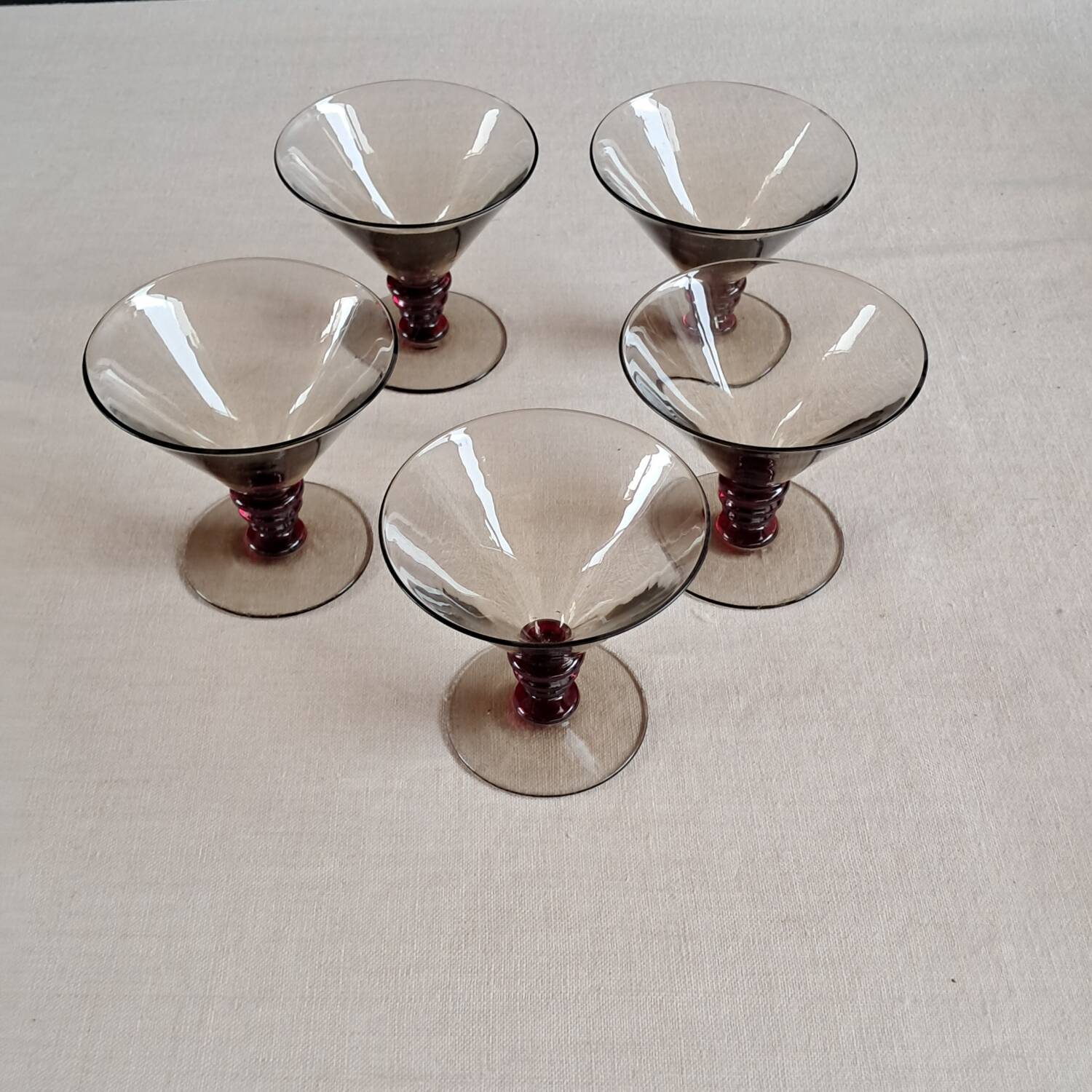 Cocktail glasses