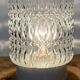 Vintage White Porcelain Ceiling Light, 1970s