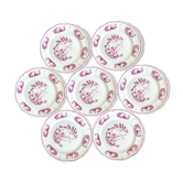 7 plates Orchies Moulin des Wolves
