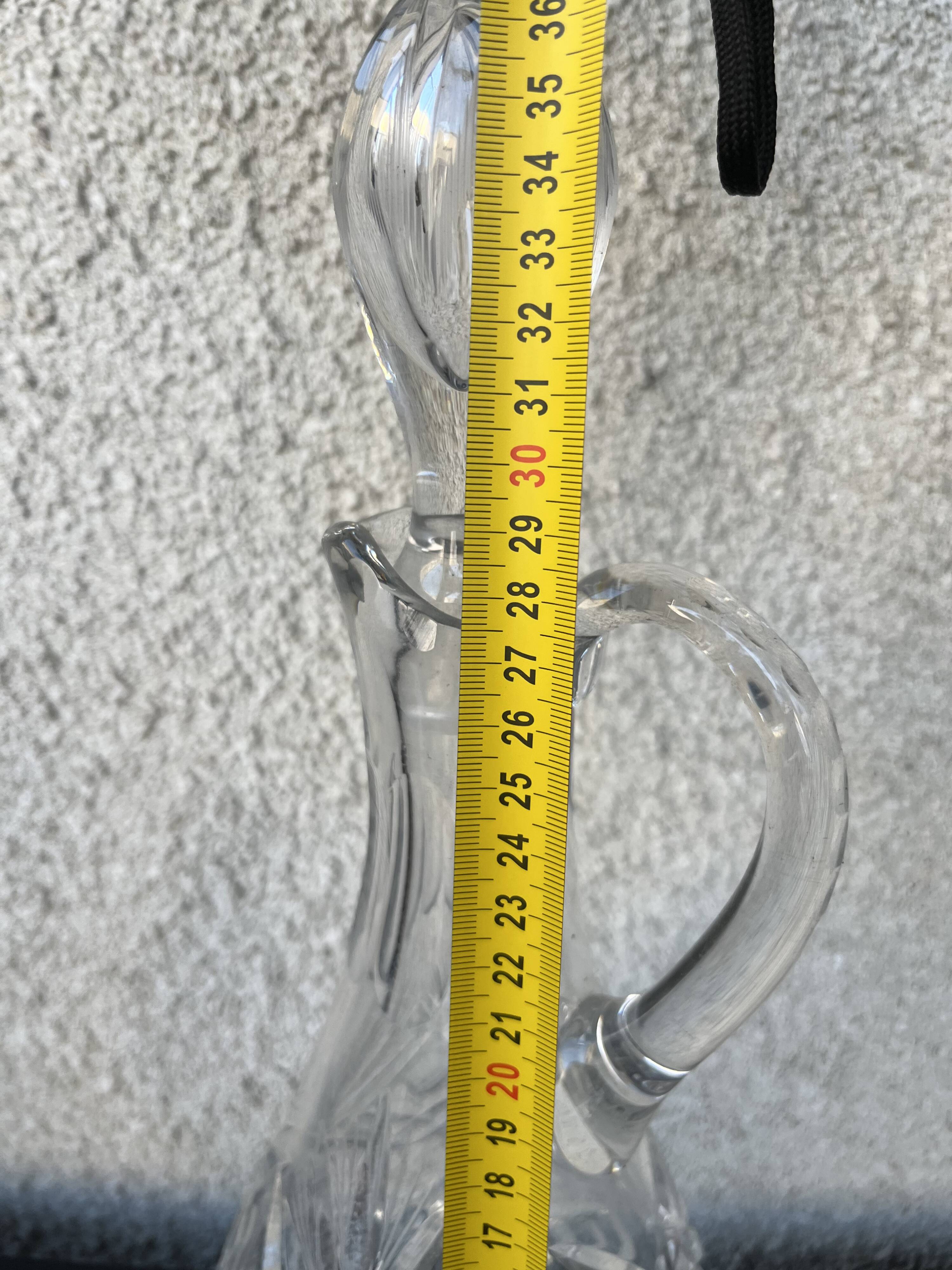 **Cut Crystal Wine Decanter - Lorraine, Etzel