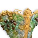 Suspension chandelier in murano glass