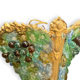 Suspension chandelier in murano glass
