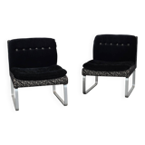 Vintage 80s armchairs