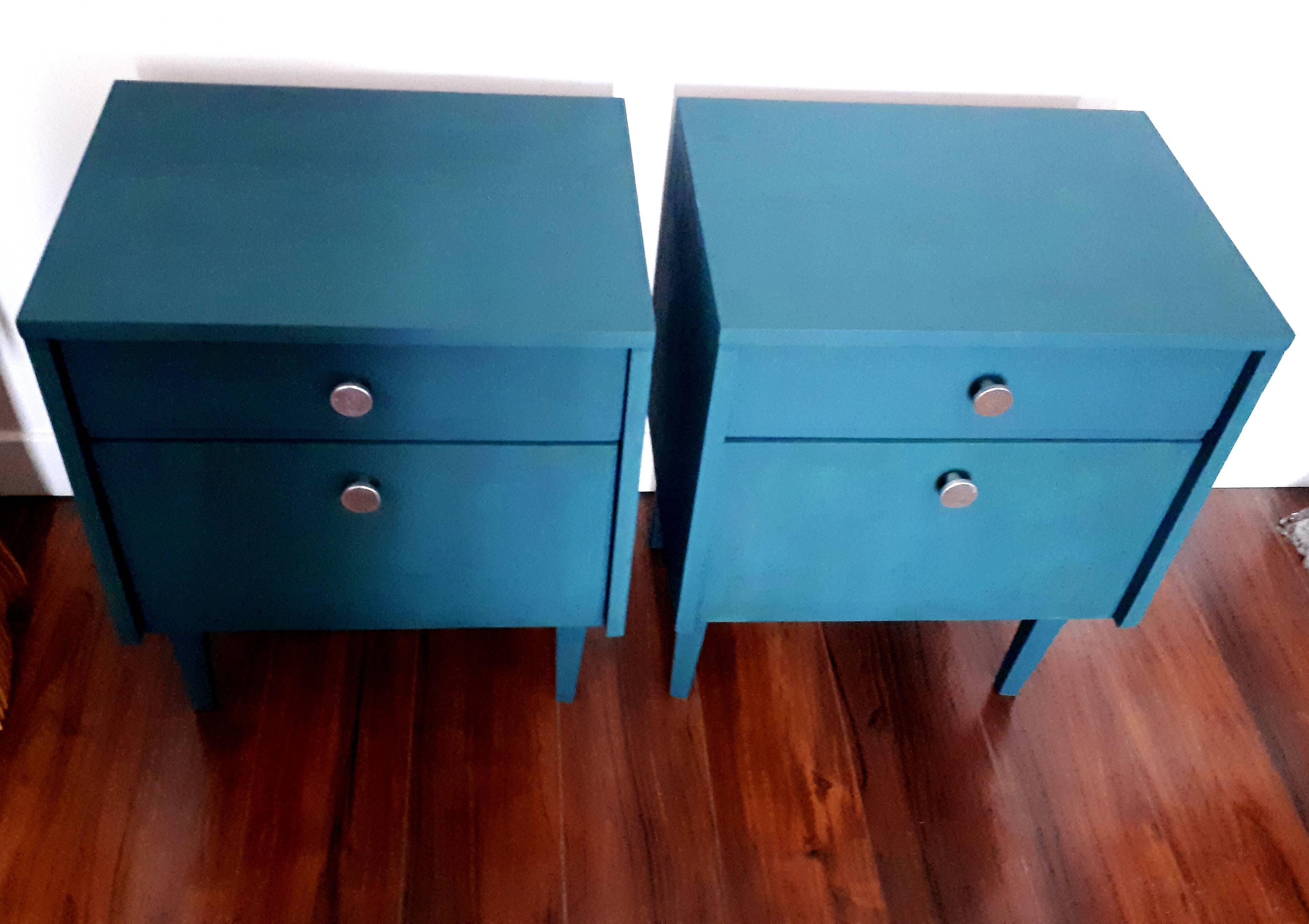 Vintage bedside tables set Sweden