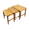 Pull-out tables teak by Remploy