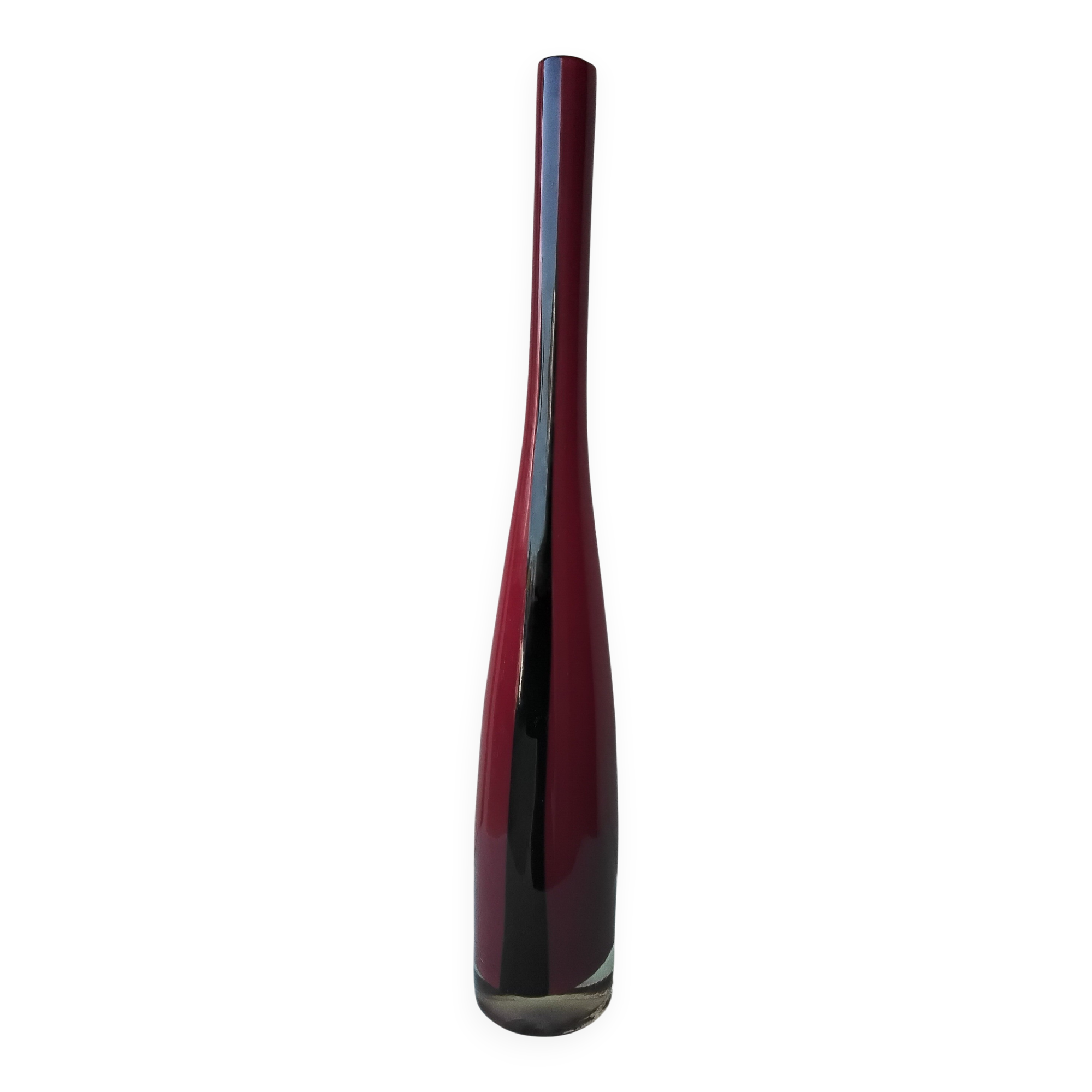 Single-stem glass vase