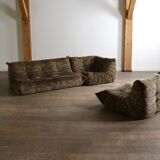 Ligne Roset Togo sofa set Liberty special edition by Michel Ducaroy, 1979