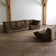 Ligne Roset Togo sofa set Liberty special edition by Michel Ducaroy, 1979