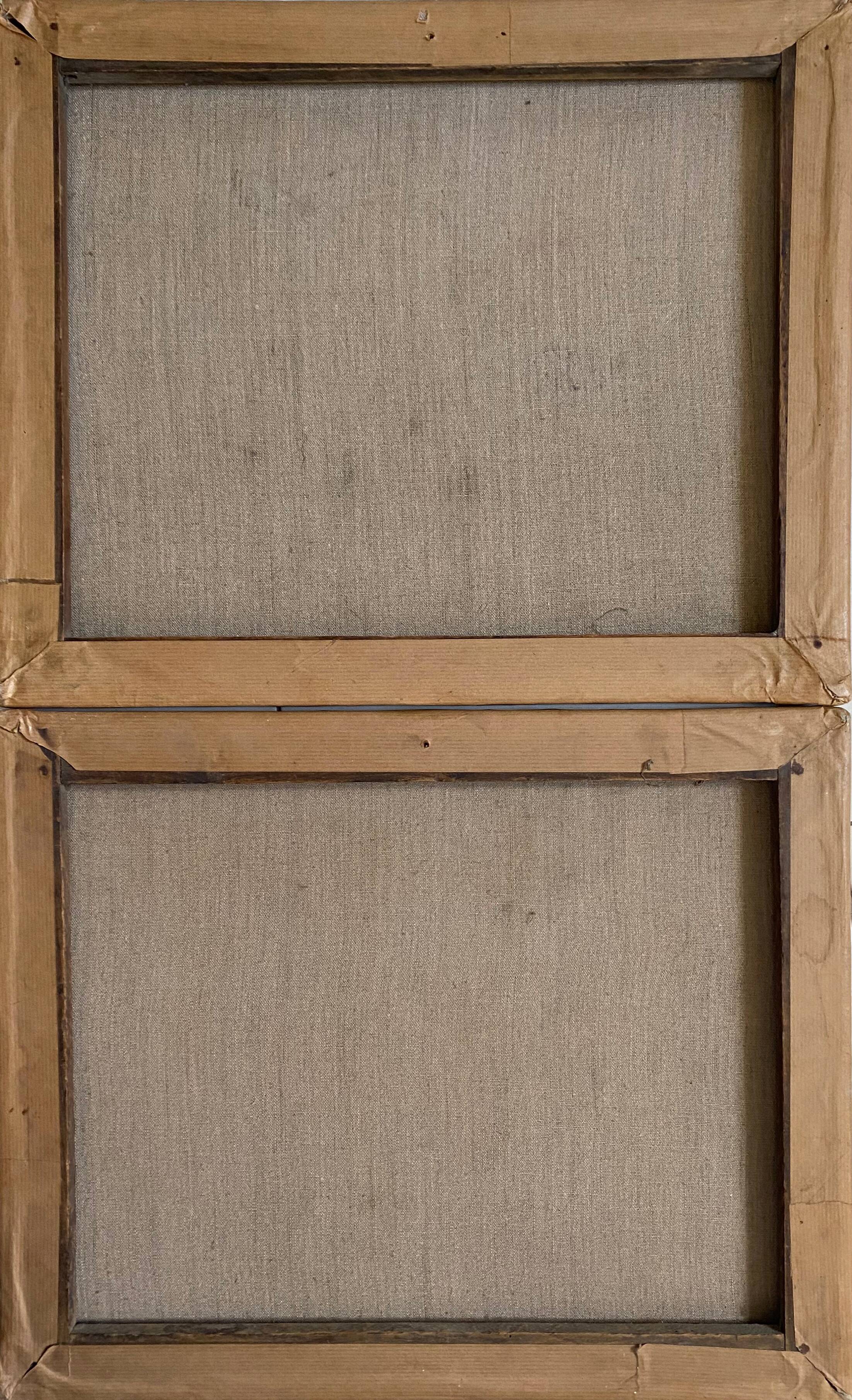 Counterpart of Paintings by Jean Ernest TEXIER (1829-1900) Fisher landscape