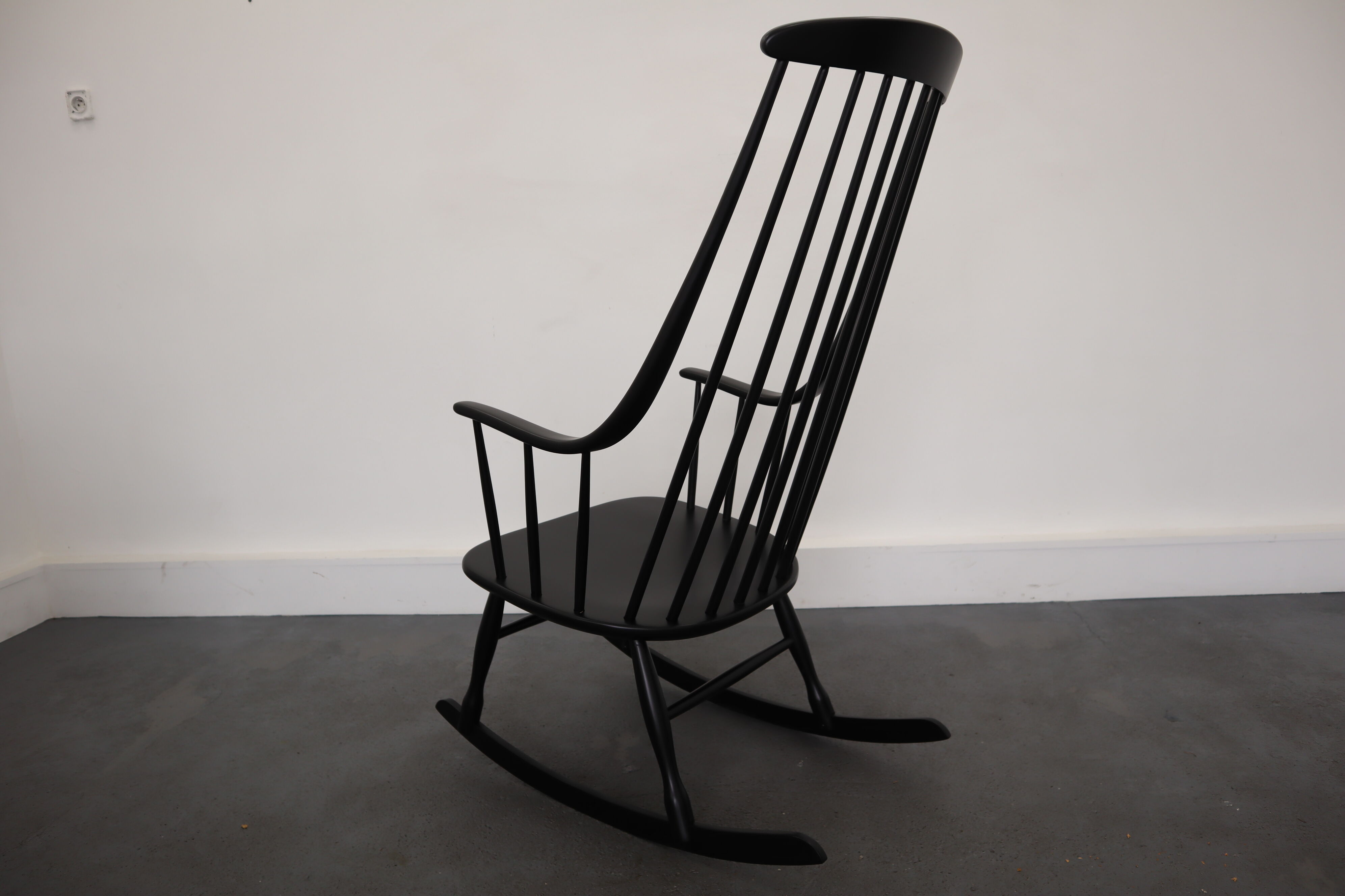 Rocking chair by L. Larsson, Nesto, Sweden, 1960s