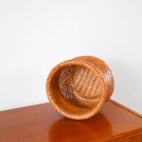 Large rattan planter design 1970
