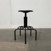 Tabouret pivotant industriel allemand de Lambert