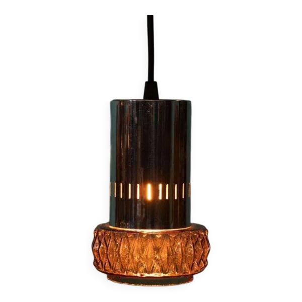 Suspension verre âge spatial, verre milieu du siècle pendant années 60