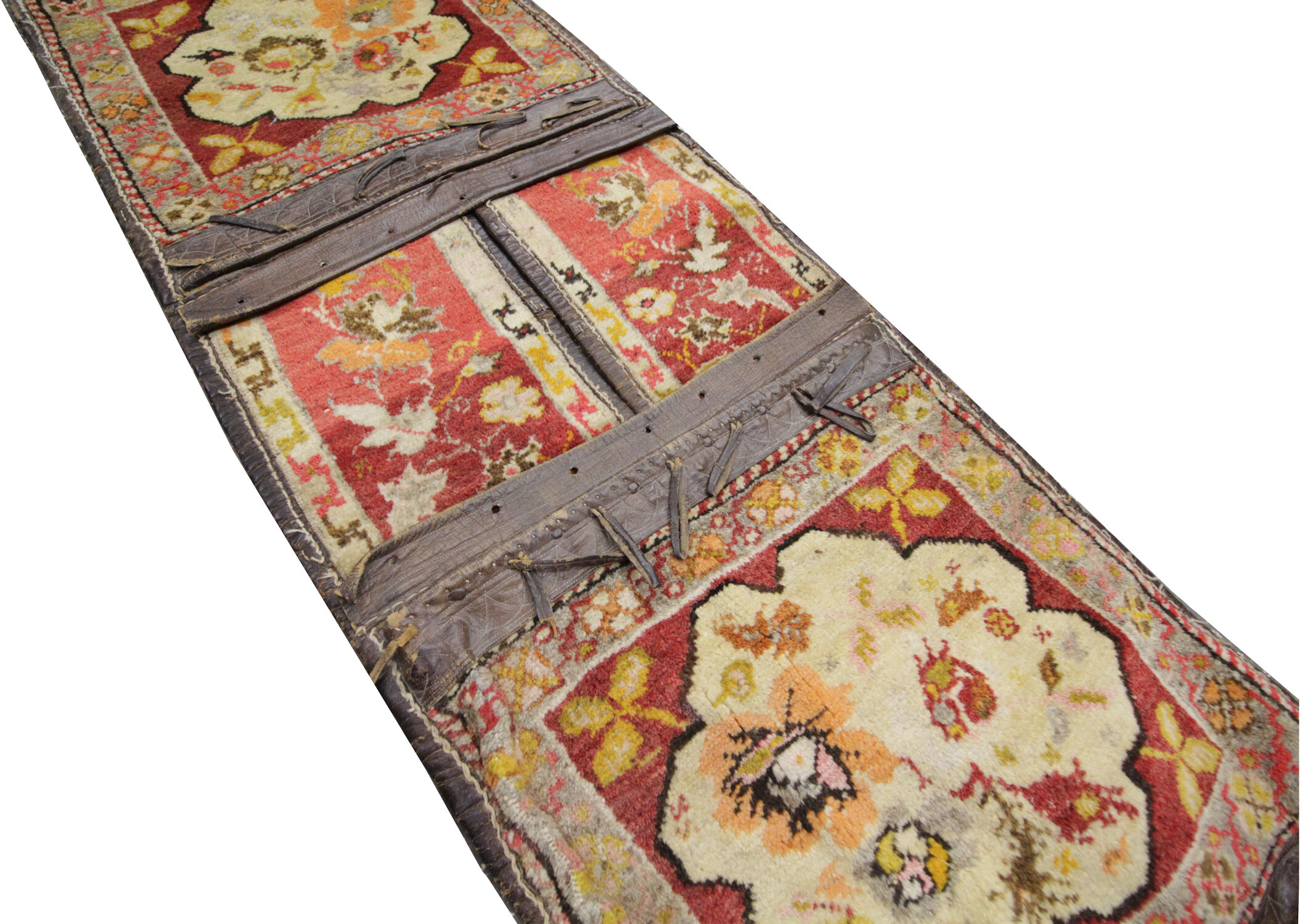 Antique Caucasian Handmade Wool Azerbaijan Rug- 54x136cm