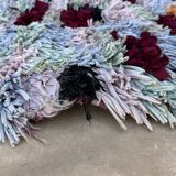 Tapis Berbère Boucherouite coloré - 77 x 239 cm