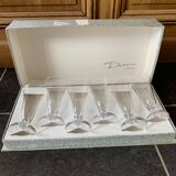 Daum crystal flutes