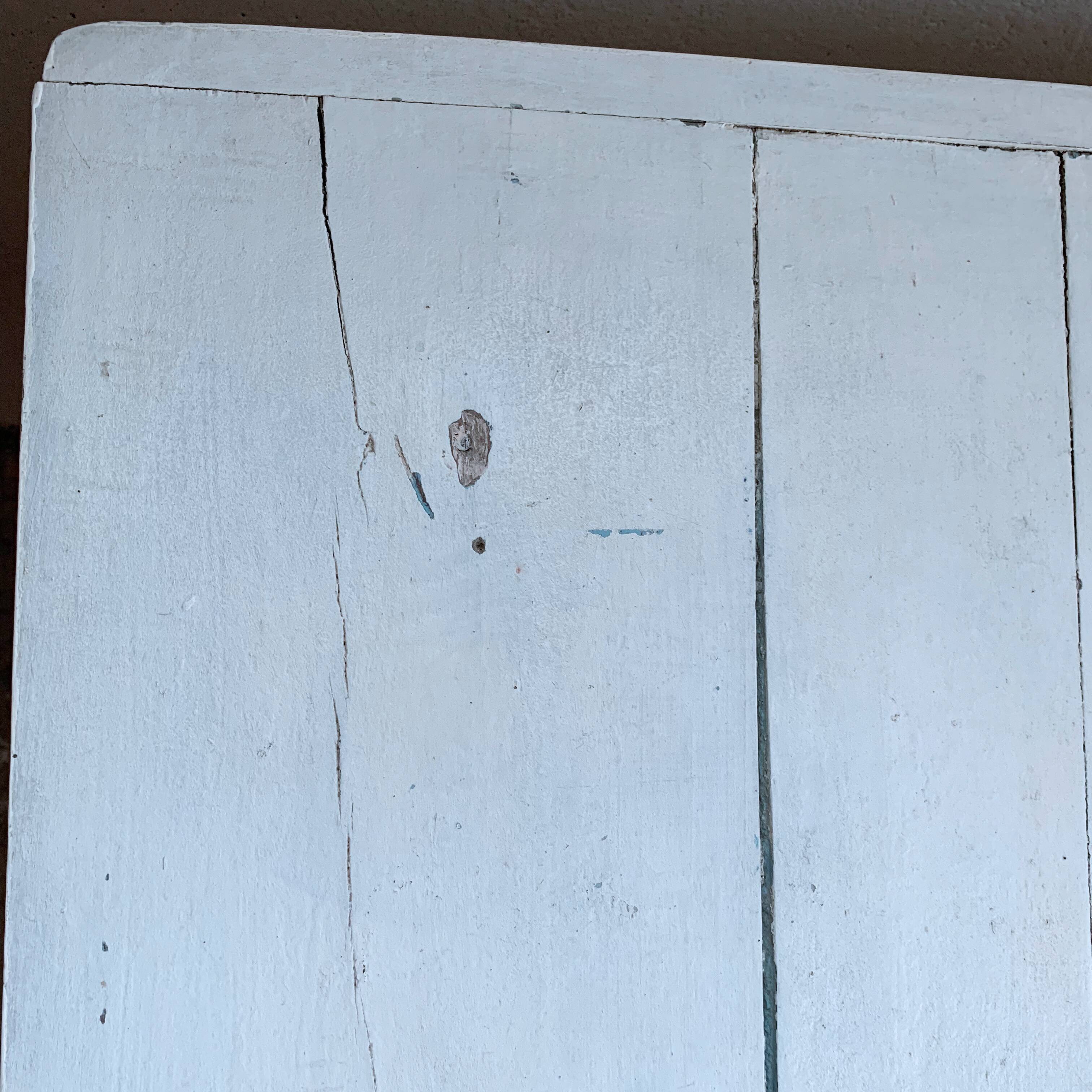 Desk table in its original white