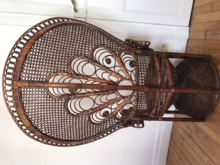 Emmanuelle peacock chair