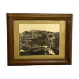 Old framed editing photo