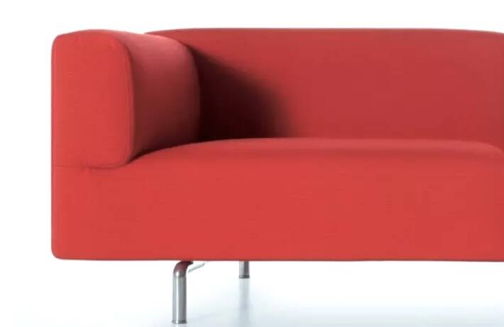 MET Cassina leather sofa