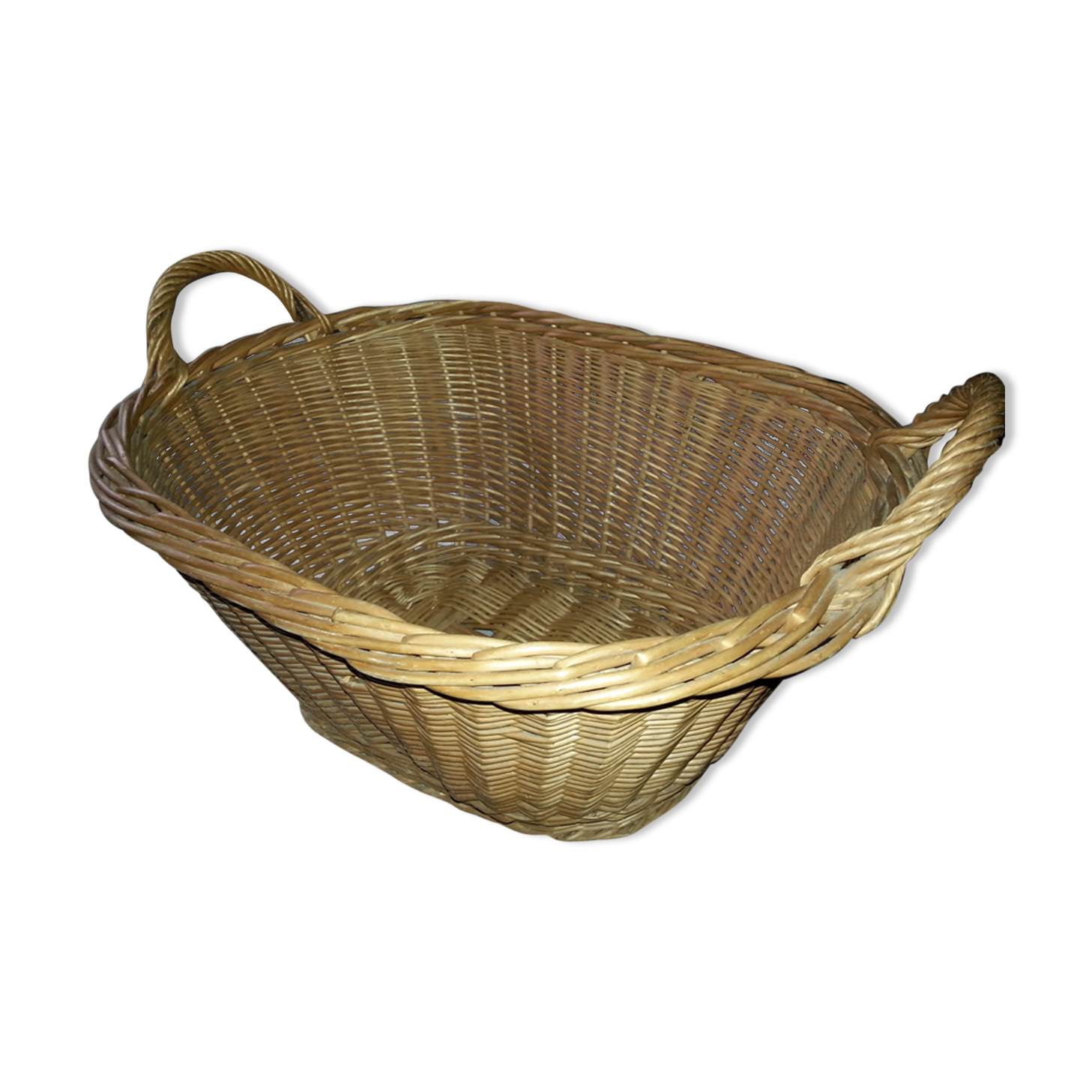 Panière en osier Selency