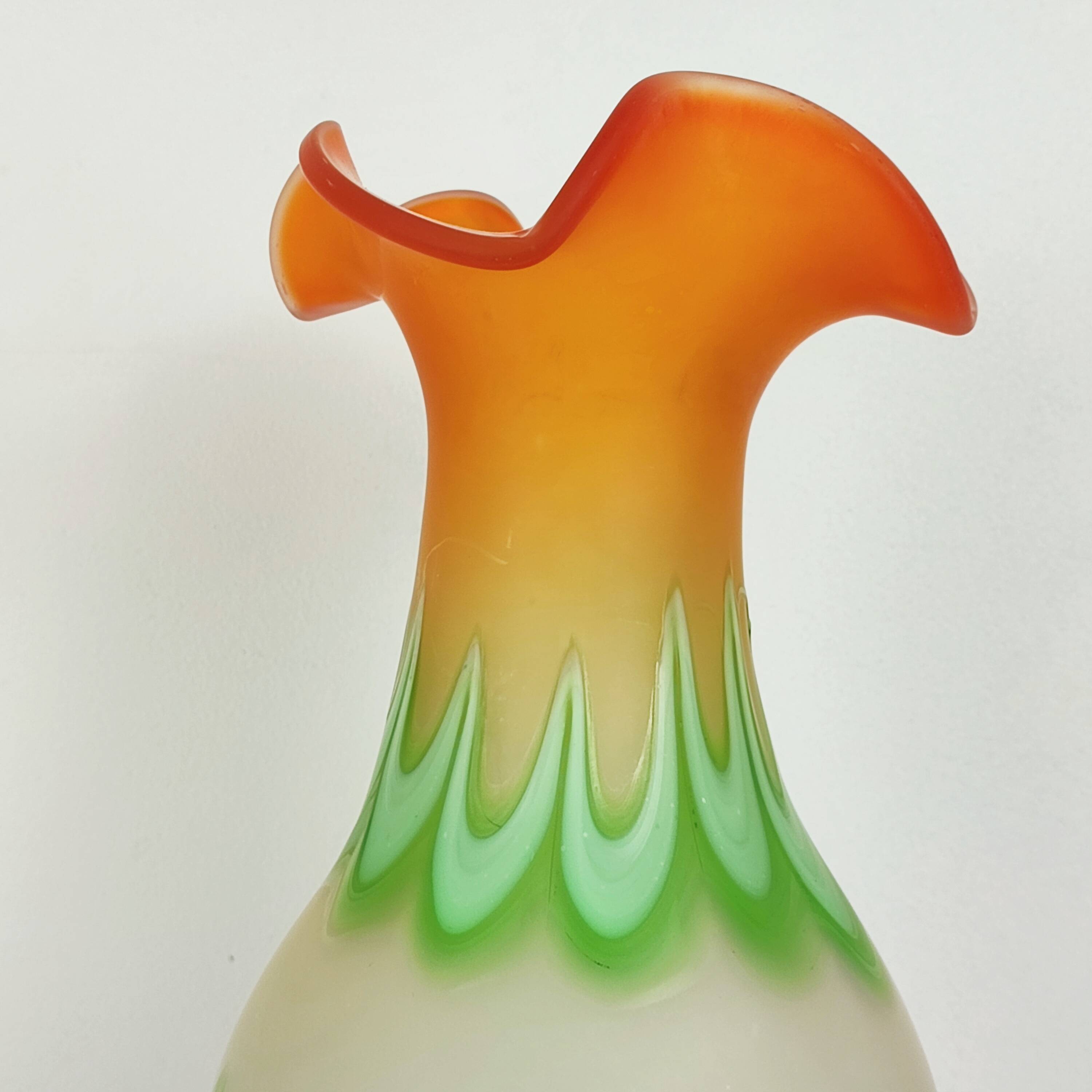 Glass paste vase