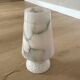 Vintage table lamp alabaster lamp, Italy 1960 minimalist