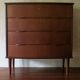 Danish teak chest of drawers signed by Holger Georg Jensen, 1960s