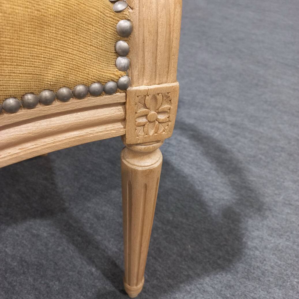 Louis XVI medallion armchair